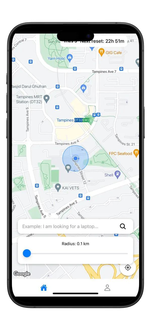 Screenshot #1 pour Around You Finder AI