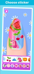Nail Salon for Kids screenshot #3 for iPhone