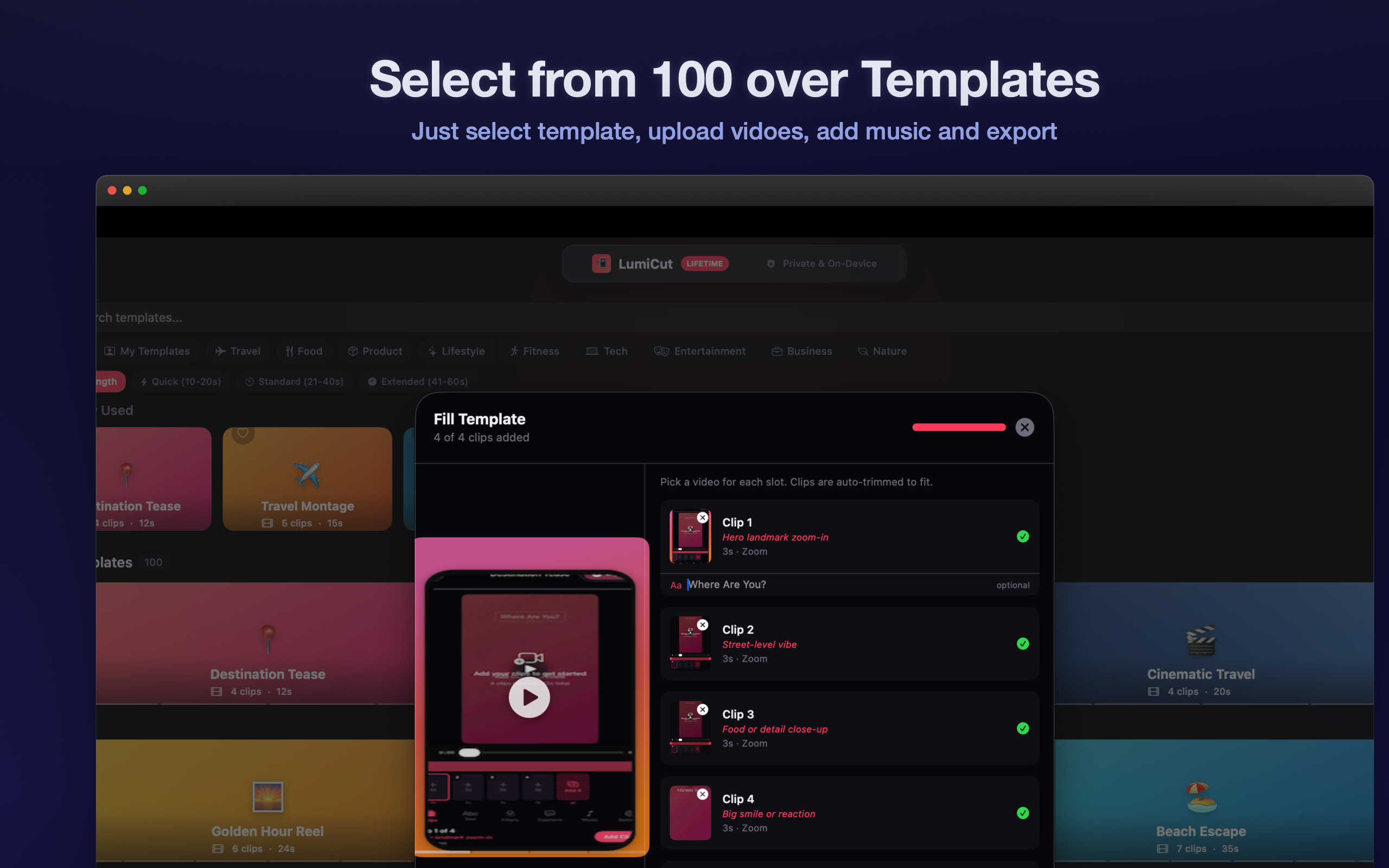 LumiCut - AI Video Editor