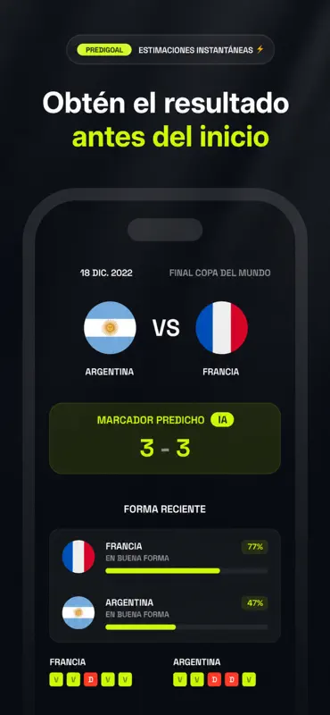Predigoal screenshot 2 of 3