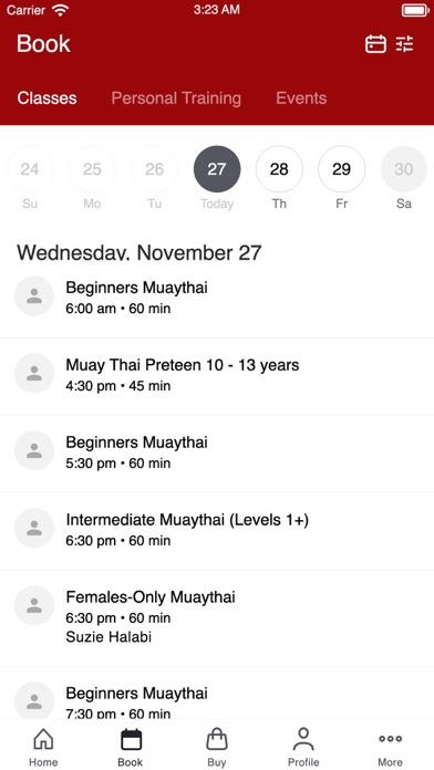 Morakot Muaythai Gym Screenshot