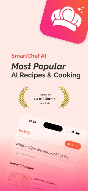 AI Recipe & Chat - SmartChefAI screenshot 1
