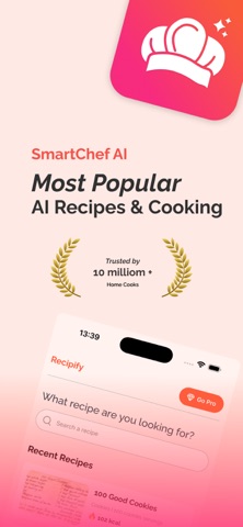 AI Recipe & Chat - SmartChefAI Screenshot 1 of 5