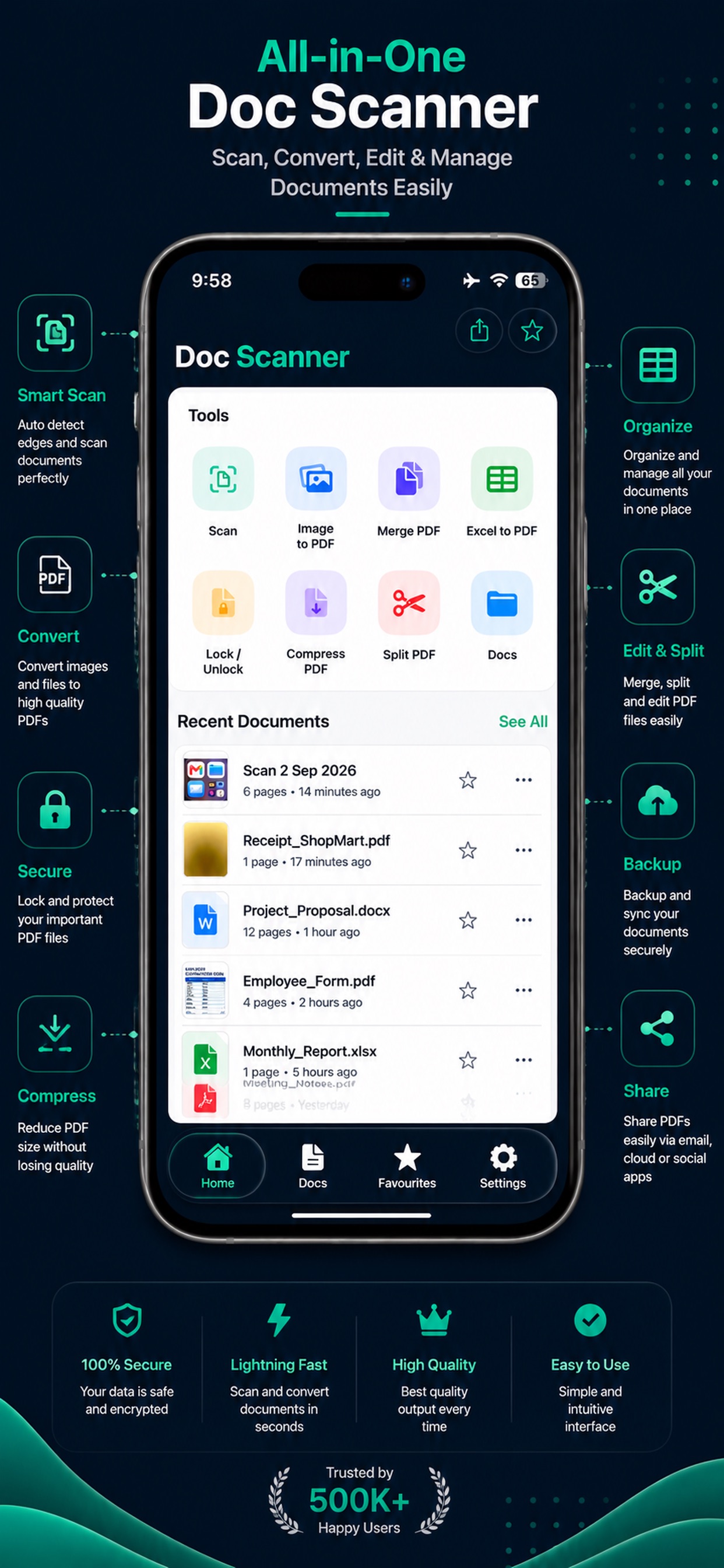 Screenshot 1 of Doc Scanner - PDF doc Scanner