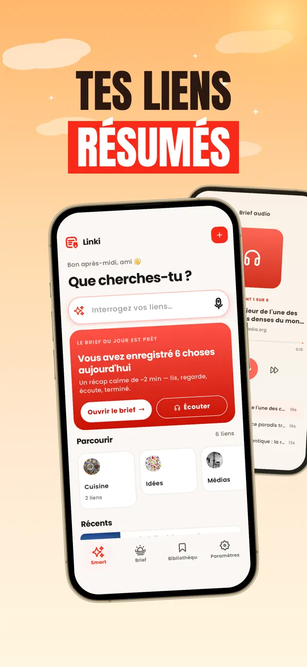 Screenshot #2 pour Linki: Liens et Signets