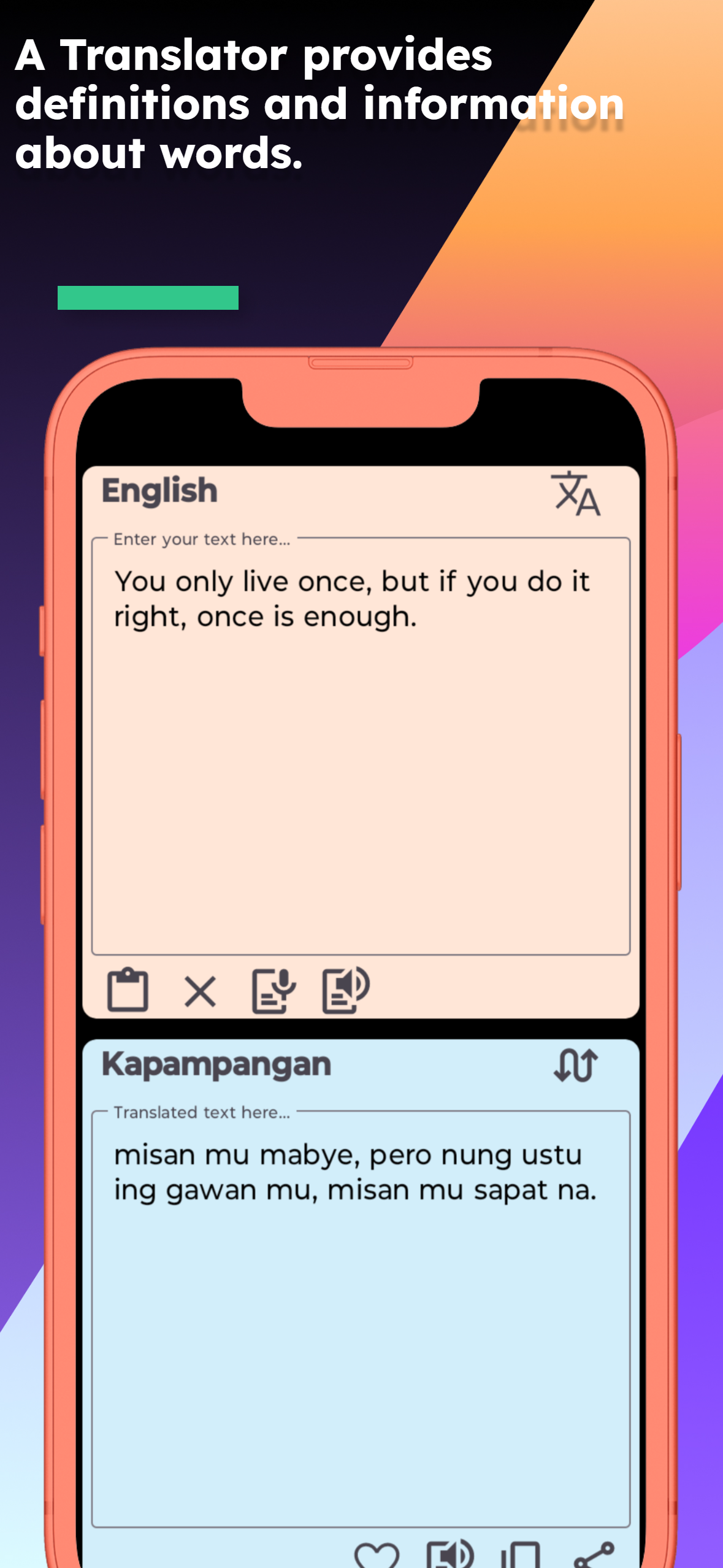 English Kapampangan Translate screenshot 3