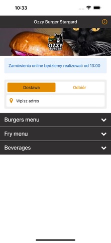 Ozzy Burger Screenshot 1 of 1