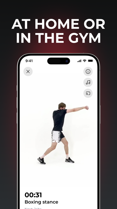 BOXR Boxing Workout & Training Screenshot