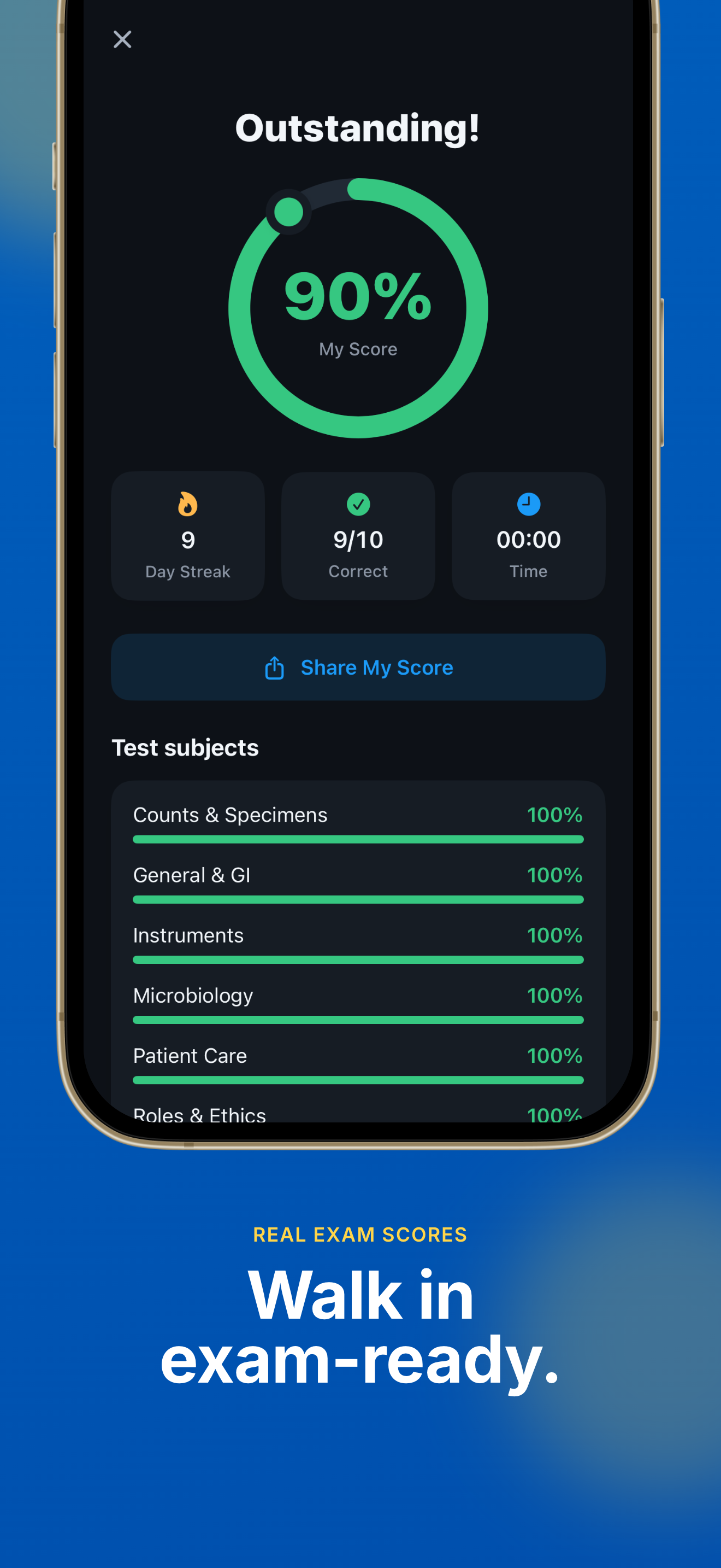 CST Surgical Tech Prep 2026 screenshot 3