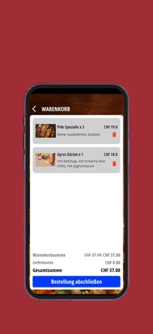 Dia's Pizza Kölliken screenshot