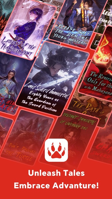 PawRead - Read Fantasy Novels Screenshot
