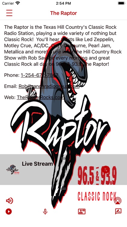 THE RAPTOR ROCKS