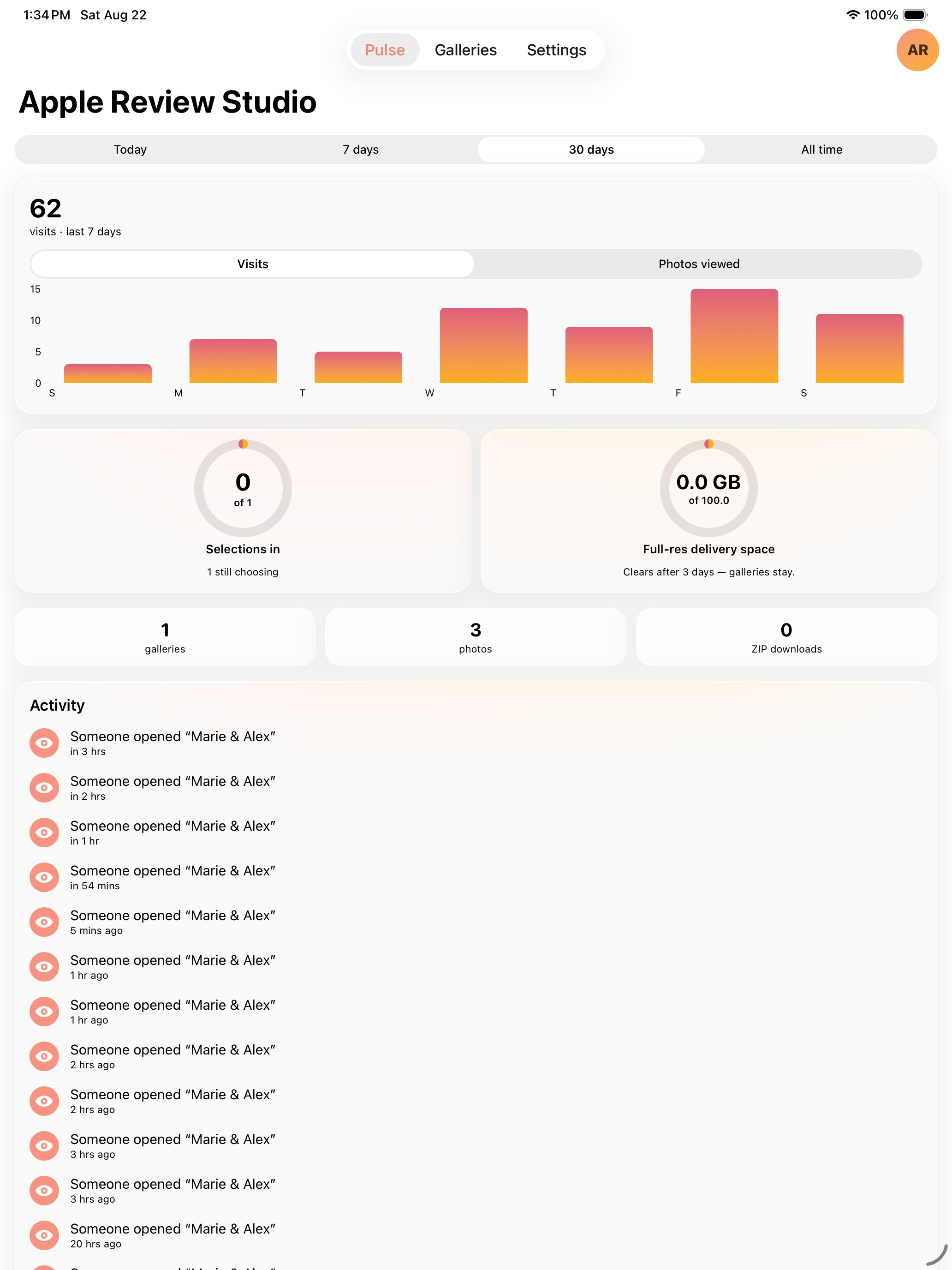 clientgallery.io screenshot 6