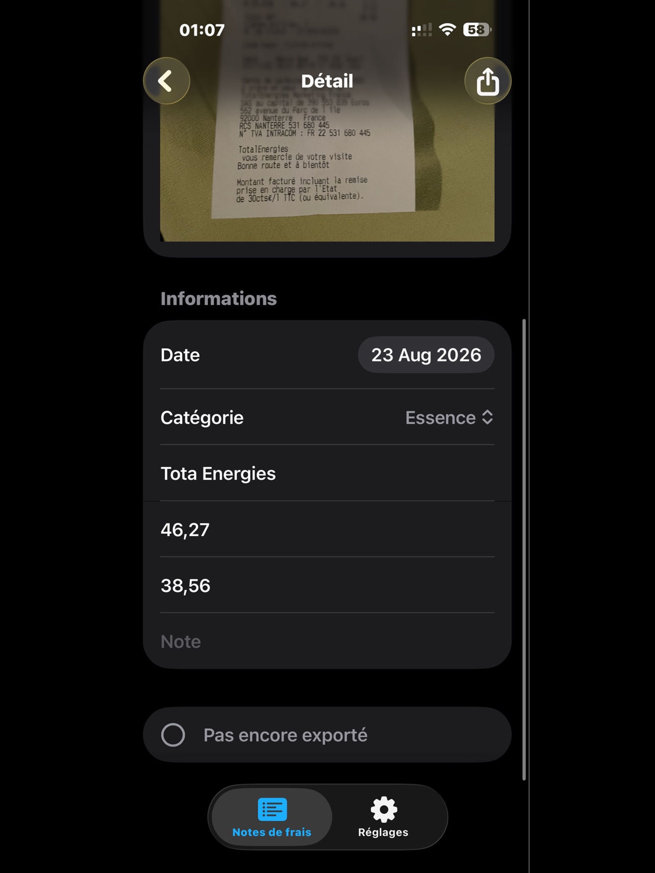 Screenshot 11 of FraisNote