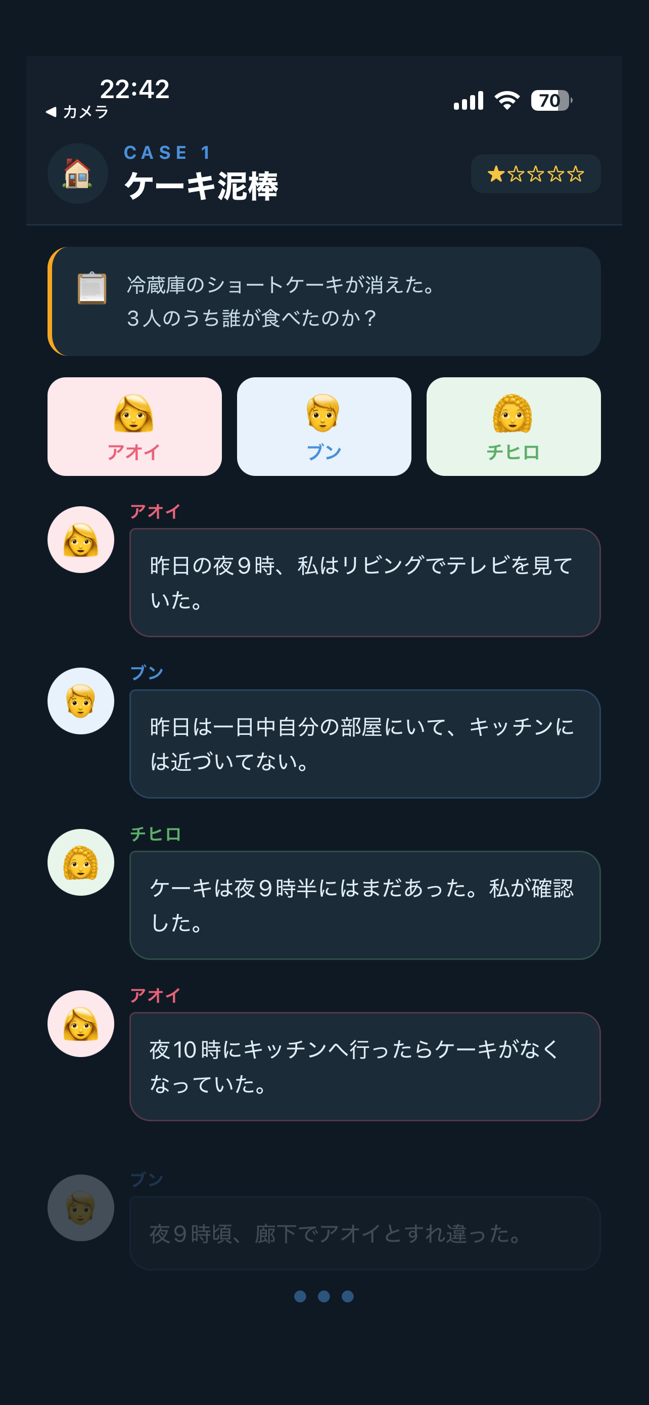 嘘つき探し