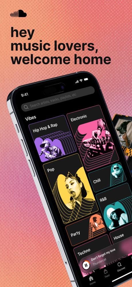 SoundCloud: The Music You Love — v8.63.1 — iPhone screenshot 1