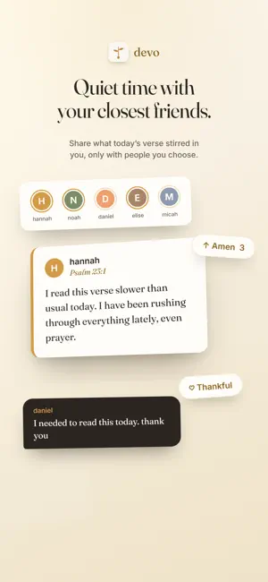 devo: Bible quiet time screenshot 1