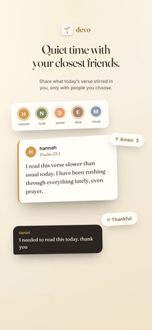 devo: Bible quiet time Screenshot 1 of 6