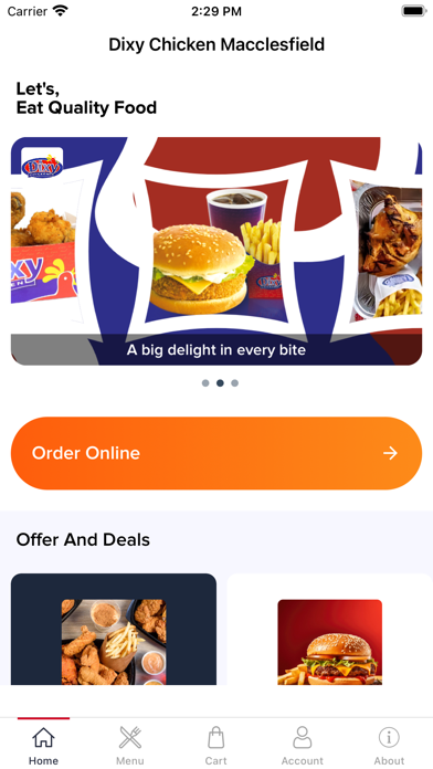 Dixy Chicken Macclesfield Screenshot