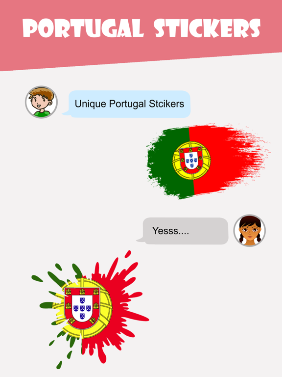 Screenshot #6 pour Portugal Stickers