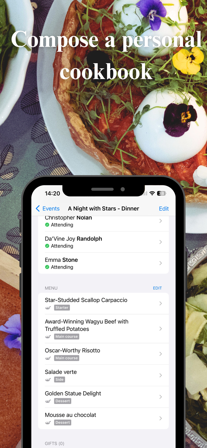 The Host - Seating plan and more