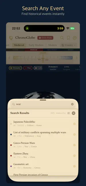 ChronoGlobe - History on Globe screenshot 4