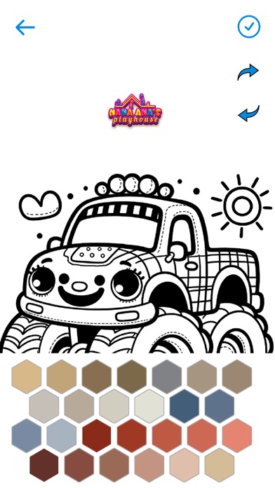 Nana Ana's Playhouse Coloring Screenshot