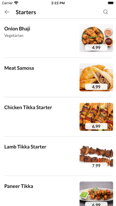 Kaarma AuthenticIndian Cuisine Screenshot