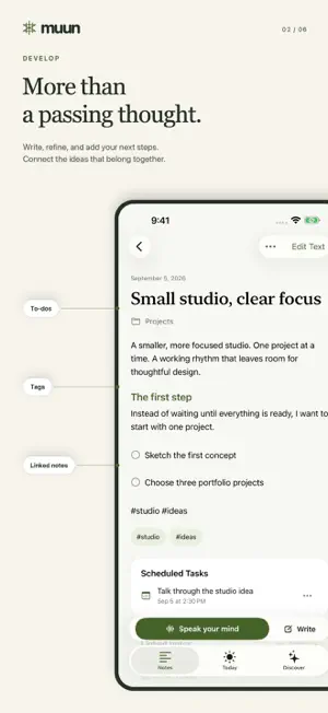 Muun: Voice Notes & Ideas screenshot 2