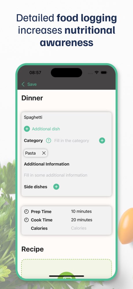Food Journal Daily screenshot 3