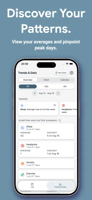 My Symptom Log screenshot 4