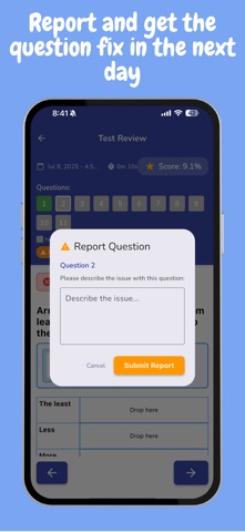 Selective School Year 8 Exams screenshot