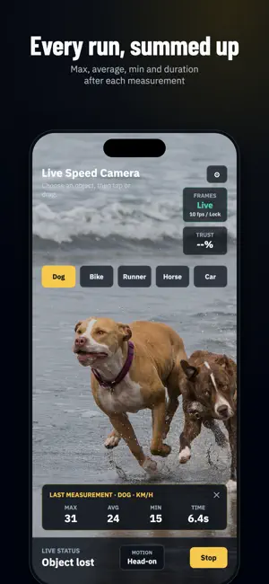Live Speed Camera: Radar Gun screenshot 4