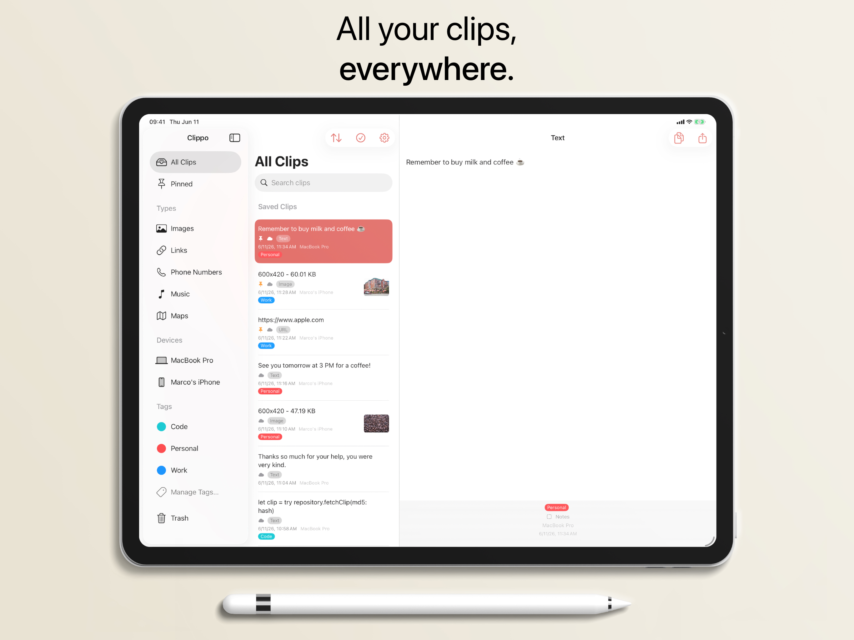 Clippo - Clipboard Manager screenshot 9