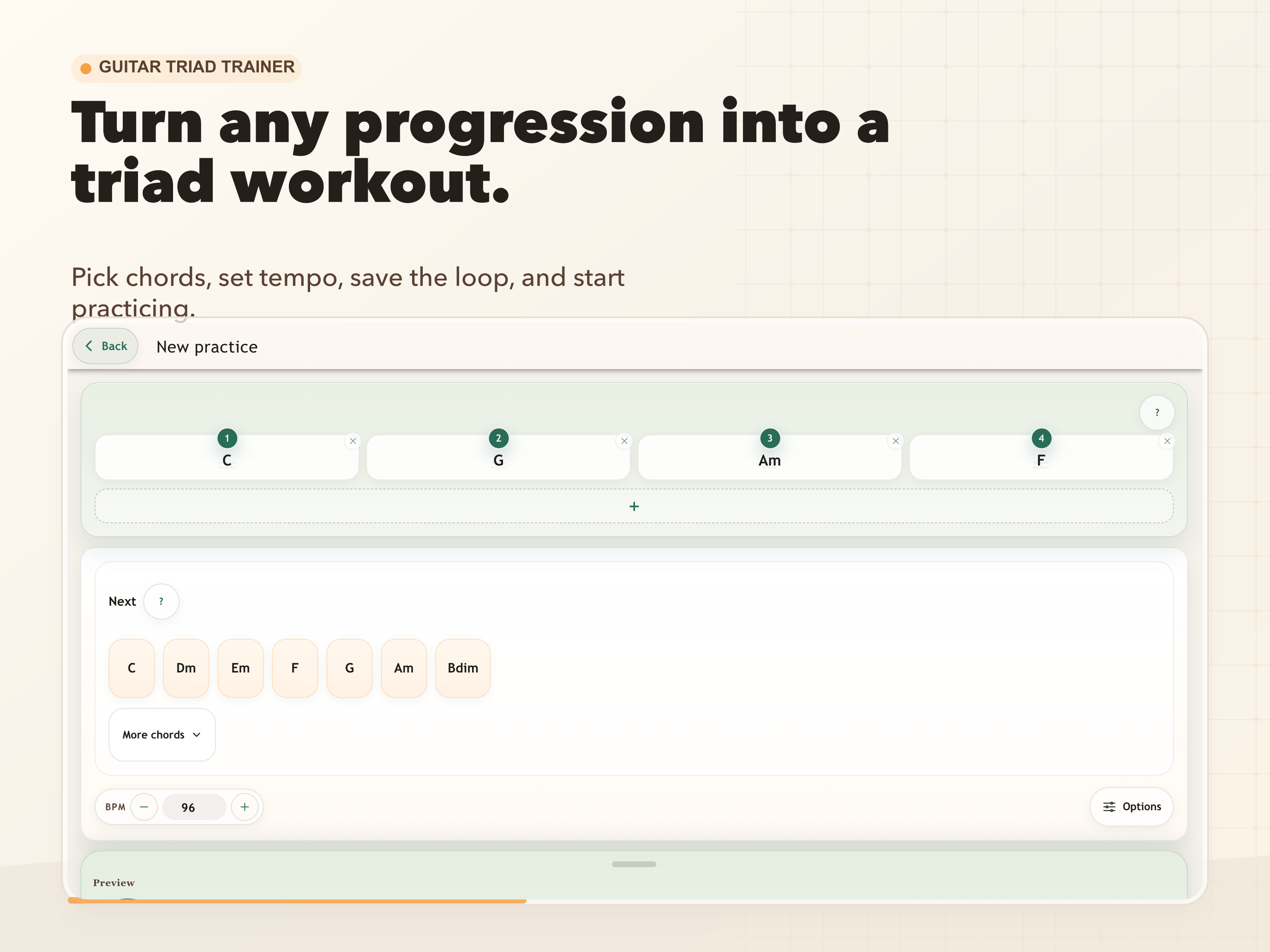 Guitar Triad Trainer: Chords screenshot 9