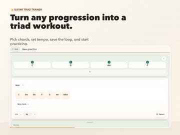 Guitar Triad Trainer: Chords ipad screenshot 3