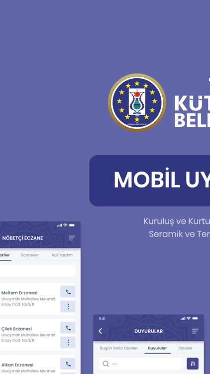 KÜTAHYA BELEDİYESİ UYGULAMASI