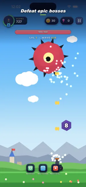 Ballvolt Cannon Ball Blast screenshot 4