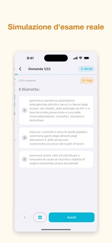 Concorso Infermieri Quiz 2026 iPhone screenshot