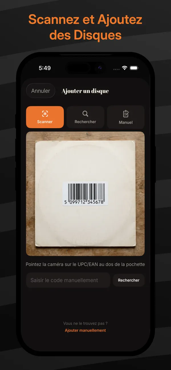 Screenshot #3 pour Vinyl Record Log