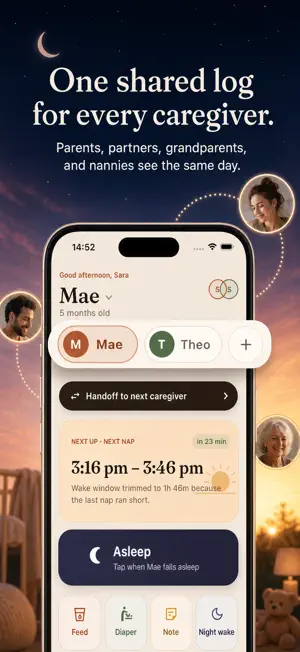 BabyRelay: Shared Baby Care screenshot 1