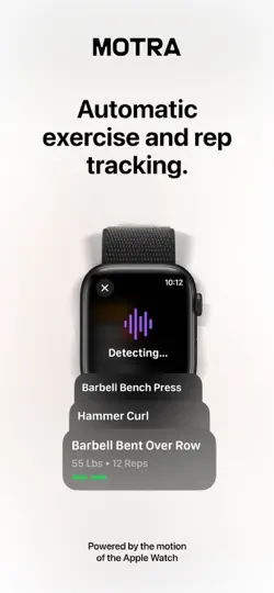 Скриншот Motra AI Workout Fitness Coach на iPhone 1