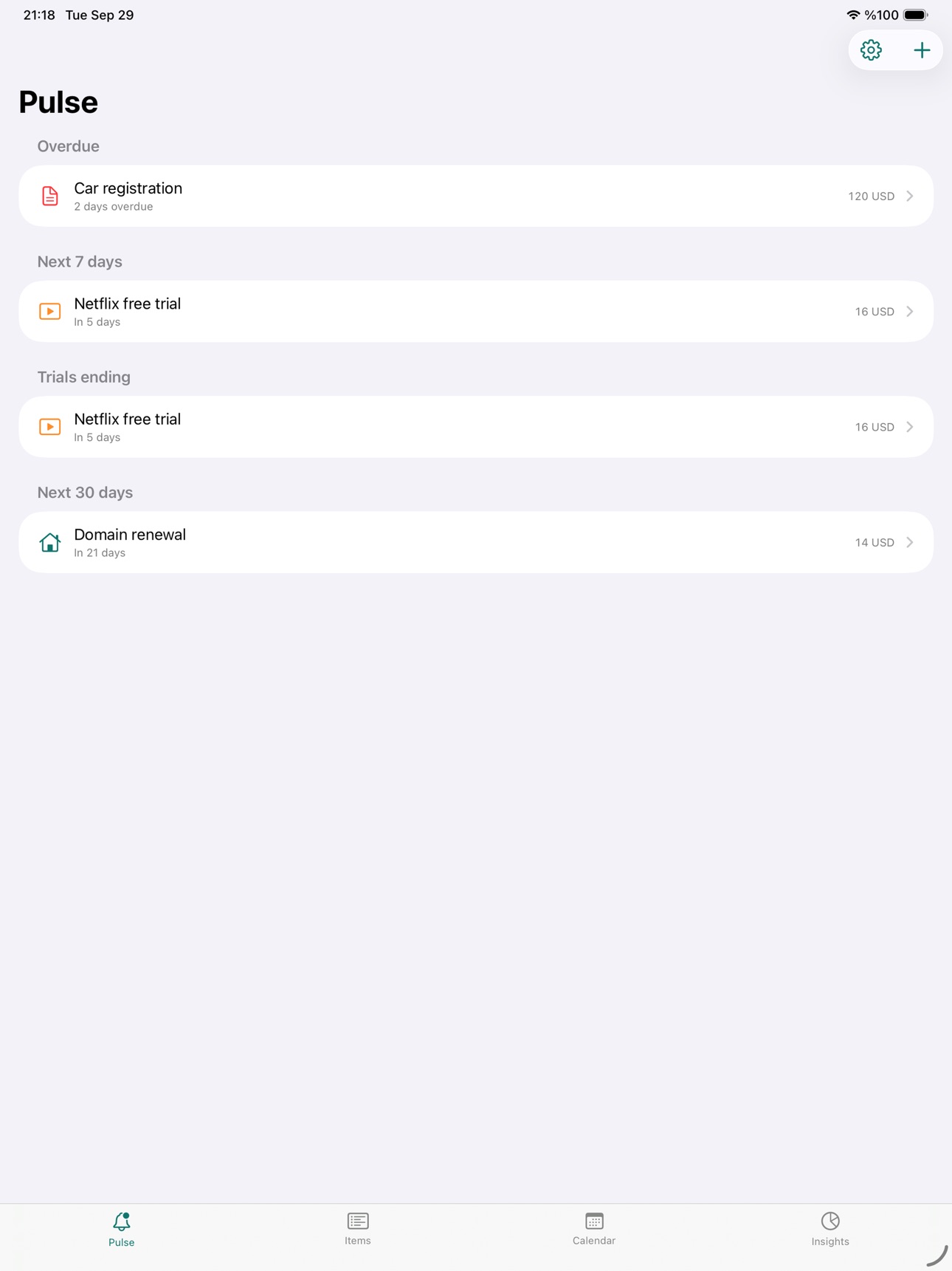 Screenshot 4 of Renewal Tracker: Subs & Dates