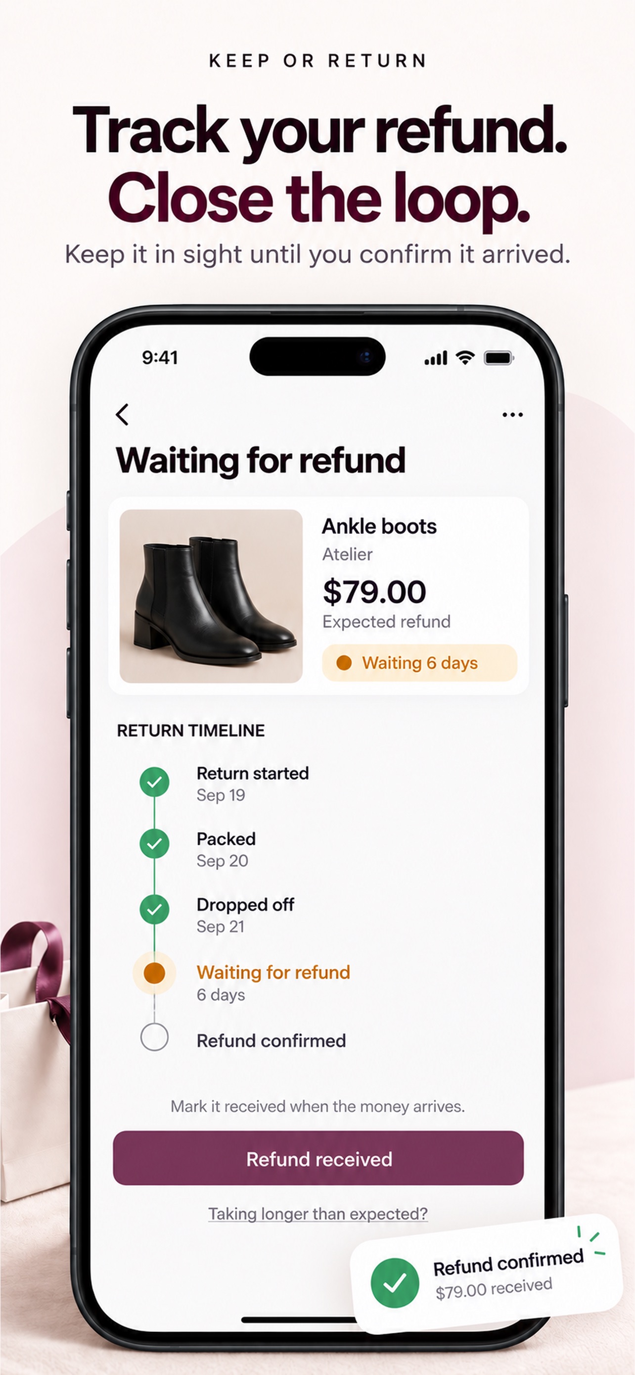 Screenshot 4 of Keep or Return
