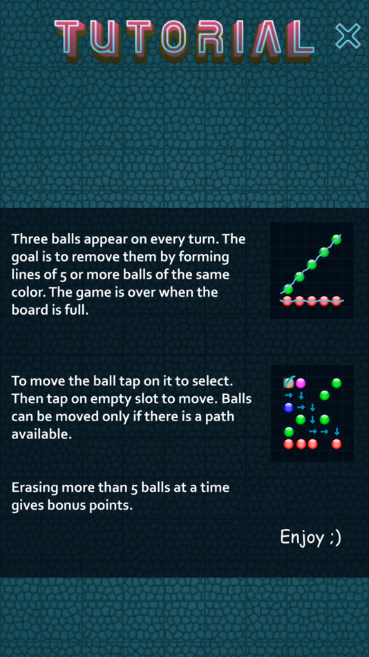 #4. Color Lines - Match Balls (iOS) 由: AkaTek LLC