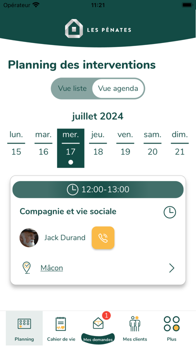 Pénates Partners Screenshot