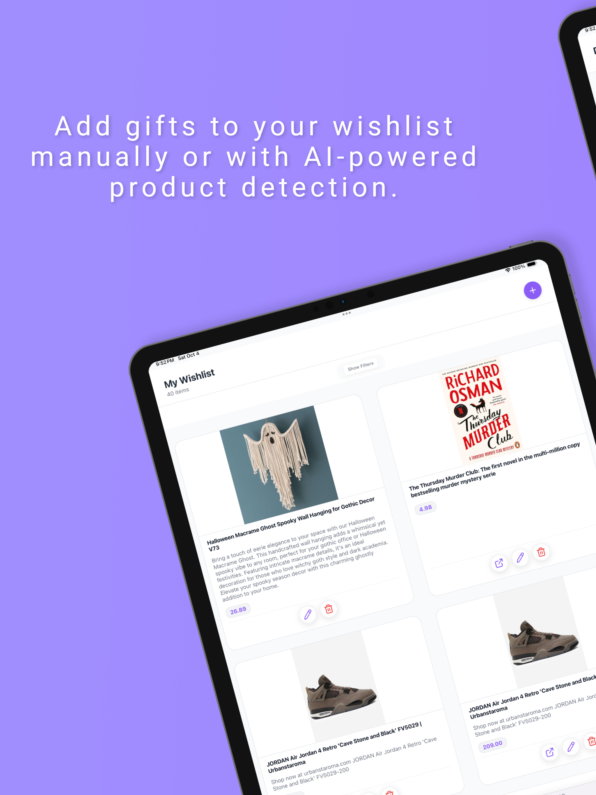 Wishr: Wishlist & Mood Boards