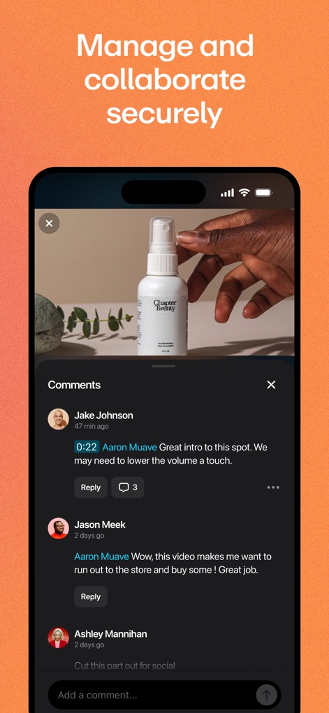 Vimeo - Kollaboratives Feedback verwalten