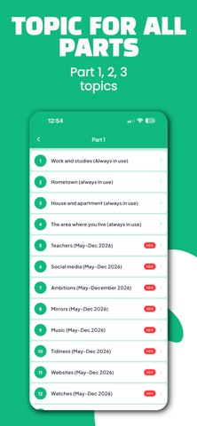 Khusan's speaking app iPhone screenshot