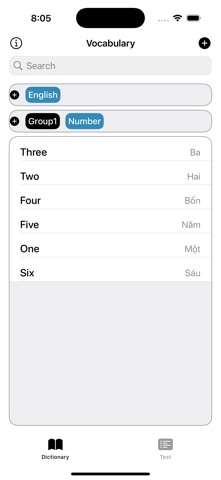 My Vocabulary Note screenshot